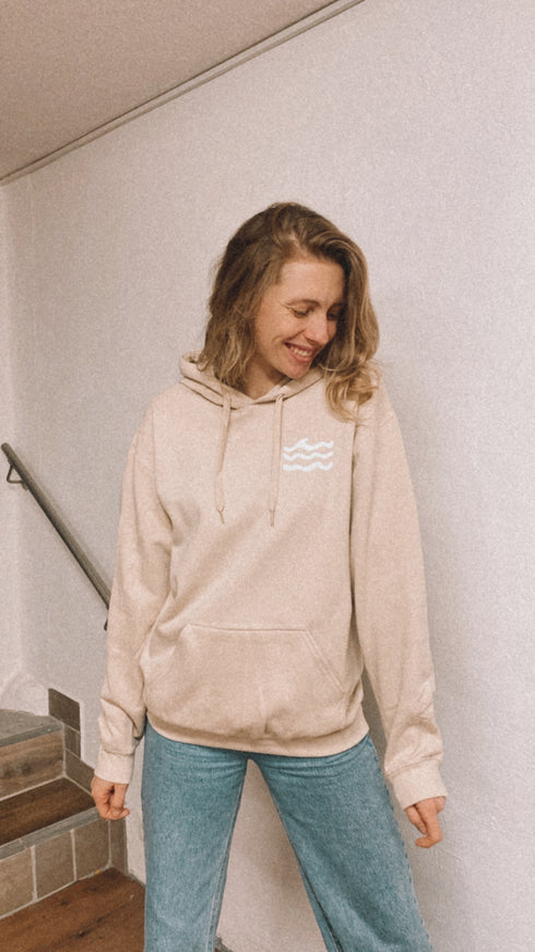 WAVY SURFLIFEBALANCE Hoodie sand