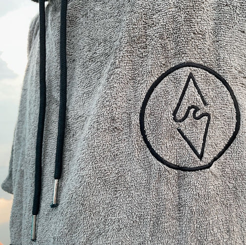 Slice Poncho Surfponcho Summer Grey Ponchino