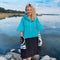 Slice Poncho Surfponcho Ocean Blue Ponchino