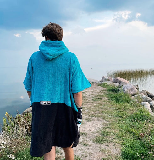 Slice Poncho Surfponcho Ocean Blue Ponchino