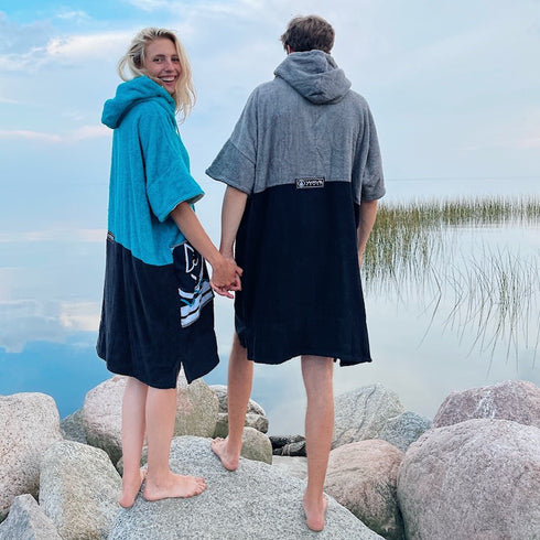 Slice Poncho Surfponcho Ocean Blue Ponchino