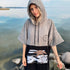 Slice Poncho Surfponcho Summer Grey Ponchino