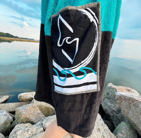 Slice Poncho Surfponcho Ocean Blue Ponchino